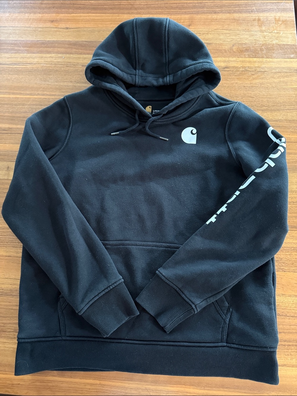 Carhartt Women's Clarksburg Graphic Sleeve Hoodie size L